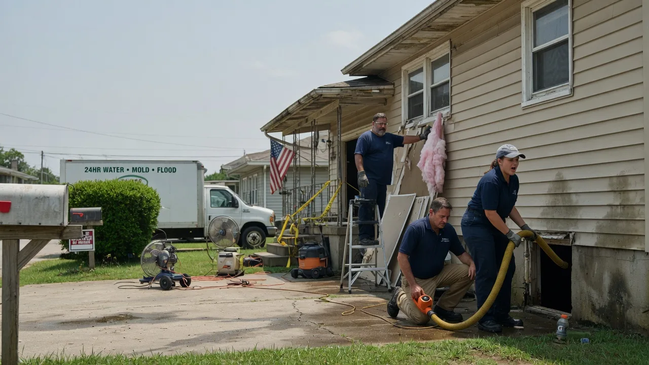 Water Damage Repair in Wood River Junction, RI near me